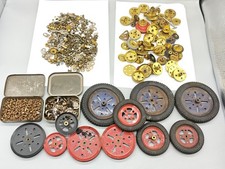 Old Meccano Brass Cogs Wheels Etc...
