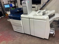 Xerox c60 press with fiery and pro booklet finisher 260k