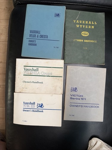 Mixture vauxhall manuals - ,