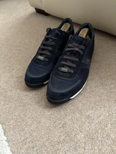 Men’s Blue Hugo Boss Glaze Trainers Size 10 UK