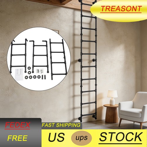 Wall mounted steps - mounted,