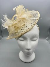 JOHN LEWIS Cream Fascinator