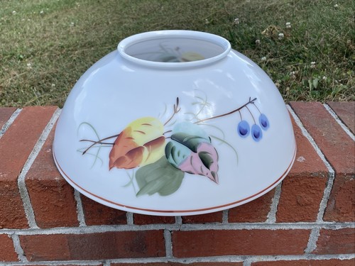 Antique hand painted - hand, glass