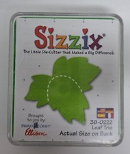 Sizzix Leaf Trio Die 38-0222