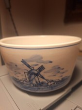 Vtg. Delft Round Bowl
