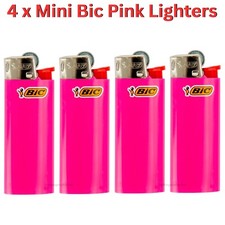 4 MINI J5 BIC LIGHTERS SET