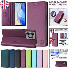 Flip leather wallet - leather, case