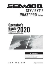 Sea-Doo Owners Manual Book