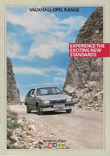Vauxhall opel range - 1984-85, uk