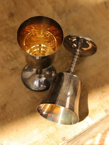 Pair vintage silver - pair,