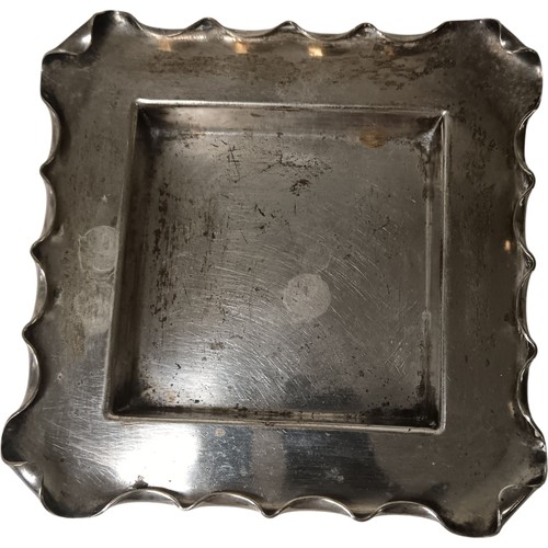 Vintage silver plate tray - vintage,