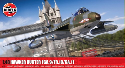 Airfix a09192 hawker hunter - airfix,