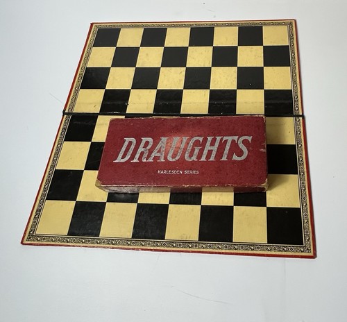 Draughts checkers set complete - draughts,