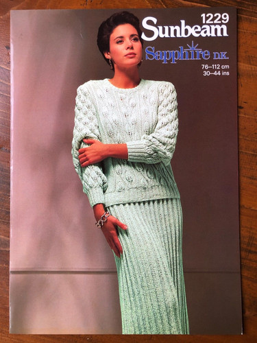 Sunbeam 1229 knitting pattern