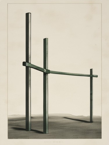 Rugby posts country club black - club,