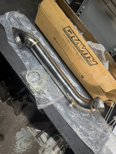 Stainless exhaust de cat - exhaust,