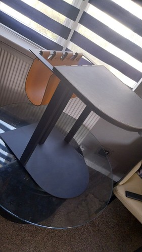 Artloge narrow end side table - side,