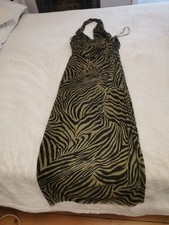 Zara Women's Halter Neck Dress Size Large