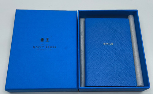 Smythson bond blue - smythson, of