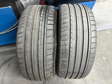 PAIR DUNLOP SP SPORT MAXX GT MATCHING RUNFLAT TYRES X2 245-35-20 (5.5MM+6.5MM)