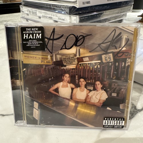 Signed autographed haim - -,