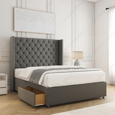 Chesterfield Winged Divan Bed