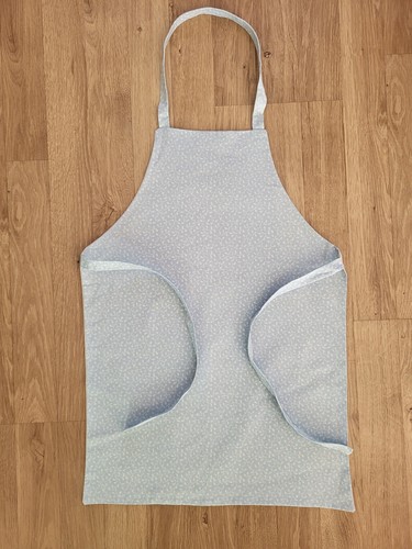 Handmade blue white floral - &,