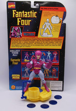 Fantastic Four  90s cartoon Wizard action figure Toybiz 1996 5"