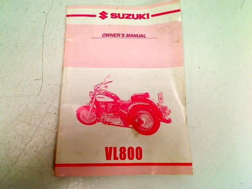 Owners manual suzuki 800 - manual,