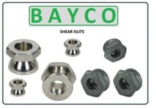 SECURITY SHEAR NUTS TAMPER