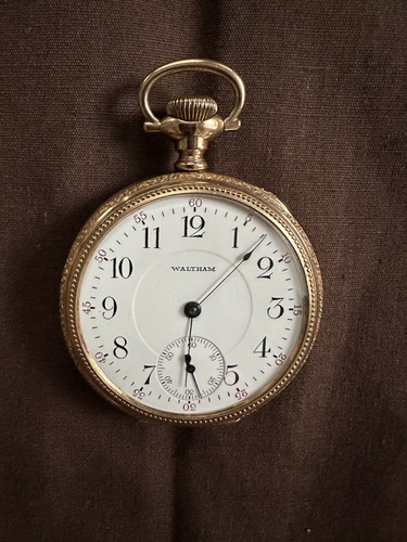 1907 waltham pocket watch - waltham,