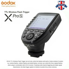 Godox Xpro-S TTL 2.4G Wireless X system Transmitter Trigger F Sony A77 II A99 UK