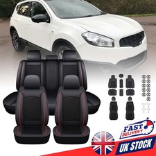 Car Seat Covers Protectors Leather Comfortable Full Set For Nissan Qashqai Juke#