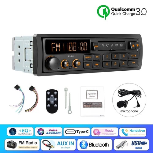 Retro 1din car stereo - retro,