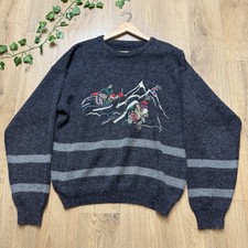 VINTAGE KNITTED JUMPER SIZE XL