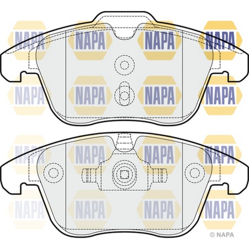 Brake pads set - for, v60