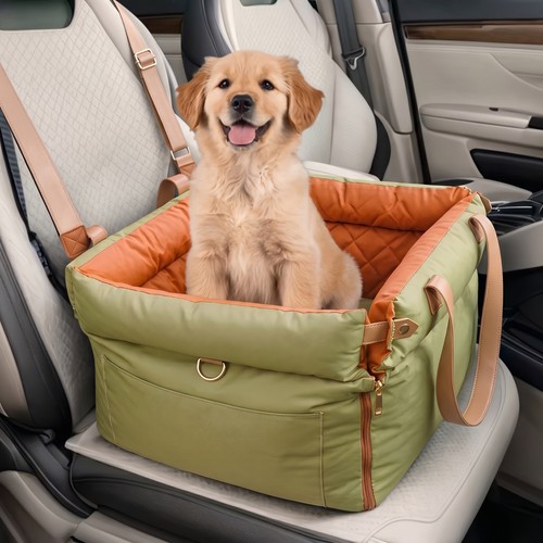 Small dog car seat - car,
