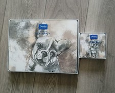 Denby French Bulldog Placemats