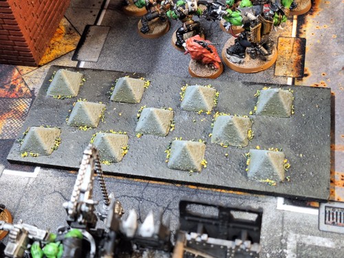 Tank traps scenery for - tank,