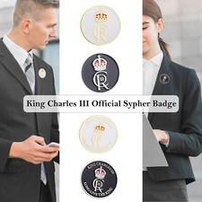 King charles iii - king, badge