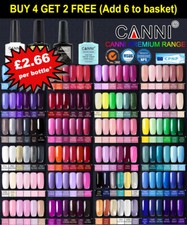 CANNI® UV Nail Gel Nail Polish Soak Off LED Base Matte Tempered Top Coat