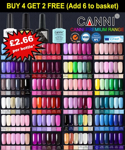 Canni nail gel - uv,