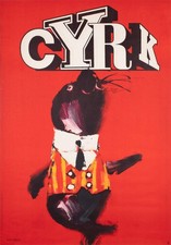 Cyrk waistcoated seal 1966 - cyrk,