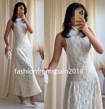 ZARA NEW WOMAN LONG LACE DRESS
