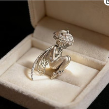 Silent Angel Pendant, Cute