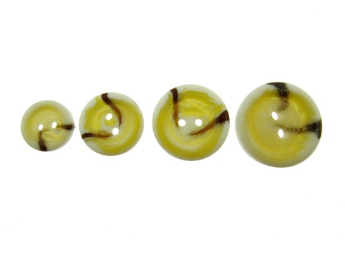 Aran buttons ivory cream brown - cream,