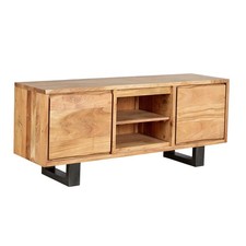 Big Furniture Warehouse Live Edge Acacia Media Unit for TV upto 42in RRP £430