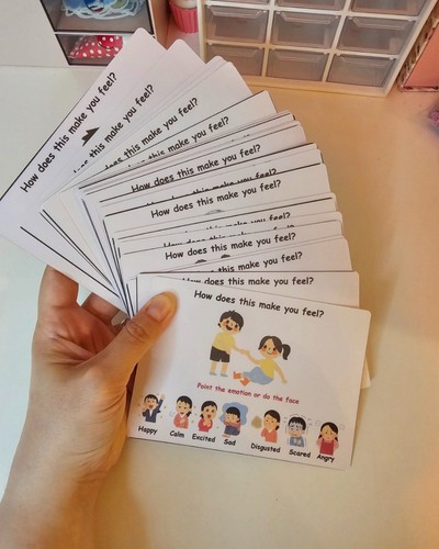 Feeling and emotions cards - feeling,