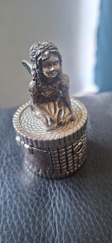Beautiful fairy trinket box - fairy,