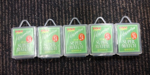 Boxes 10 fishing hooks - 5, of
